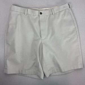 Brooks Brothers Shorts W 36‎ Mens Light Kahki 346 Advantage Chino 100% Cotton